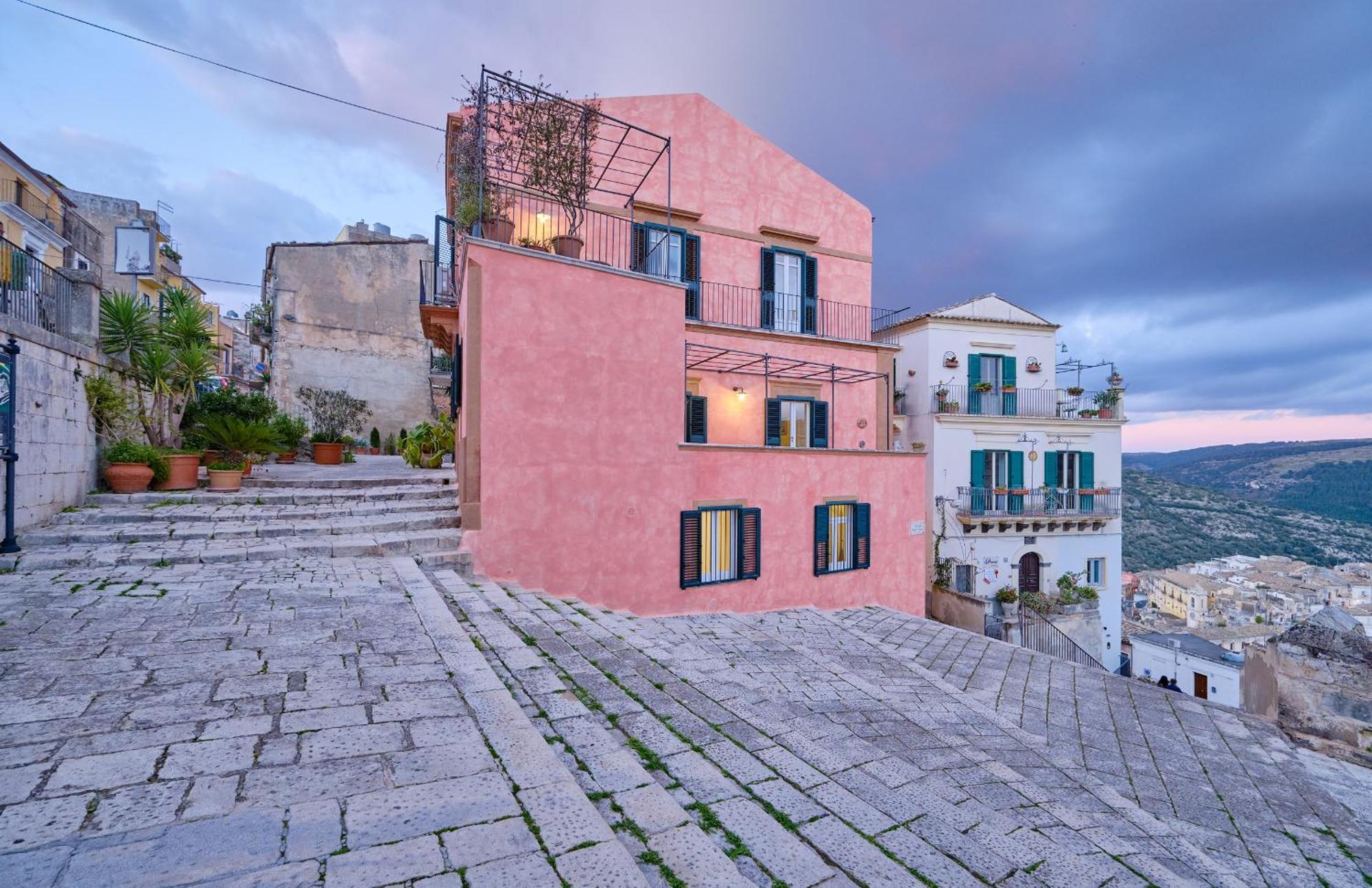 Casa Rosa Apartment Ragusa Exterior photo